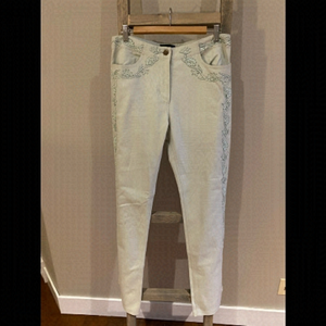 𝅺luisa spagnoli mint embellished jeans
